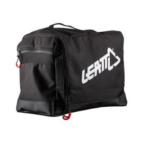 Borsa per casco LEATT nero bianco con tasca porta maschera
