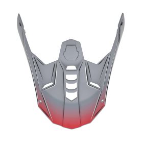 ACERBIS Graue/Rote Visier für AIRSTRIKE-X Helm