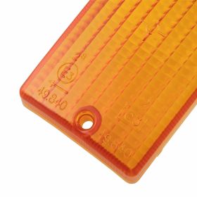 Vetro freccia SIEM posteriore sinistro giallo per Vespa Pk 50