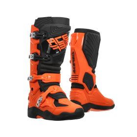 ACERBIS Motorradstiefel genehmigt Whoops orange/schwarz 4 Schnallenverschluss