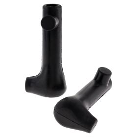 Scarpette cavalletto CIF D.15mm in gomma nero per Vespa 125