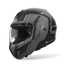 Modular Helmet AIROH Mathisse II Genius Grey Black Matte