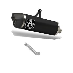 Marmitta Slip-On racing ARROW Maxi Race Tech alluminio scuro Aprilia rsv 4 rr/rf