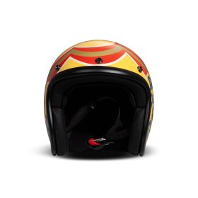 Jet Helm Cafe Racer DMD RETRO Candy Gelb Glanz