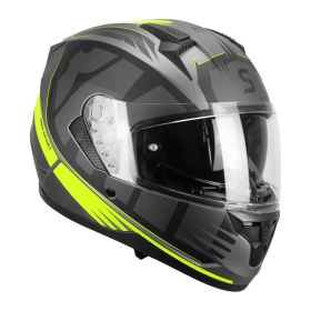 Integralhelm SKA-P 3MHG SPEEDER Sport Schwarz Fluo Gelb Matt