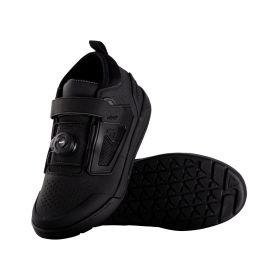 LEATT Proflat 3.0 Women's MTB Shoes Black V26 with RideGrip and Neoprene Collar