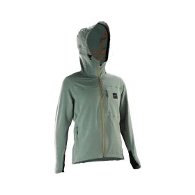 Veste de VTT pour femmes LEATT Thermal Thermaflow 5.0 Vert menthe Coupe-vent GRAPHENE