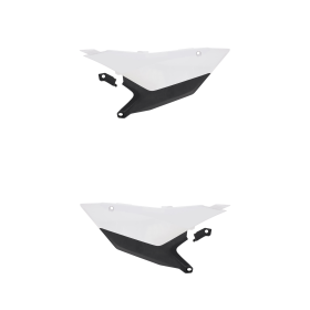 Plaques de numéro latérales ACERBIS noires/blanches pour YAMAHA YZ F 450