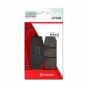 Plaquettes de frein BREMBO paire Carbon Ceramic 07006
