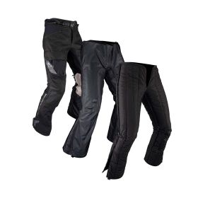 Pantalon moto LEATT ADV MultiTour 7.5 Stealth noir gris double couche