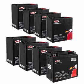 SIP 12V/9Ah versiegelte schwarze wartungsfreie Batterie YB9-B 10 Stück