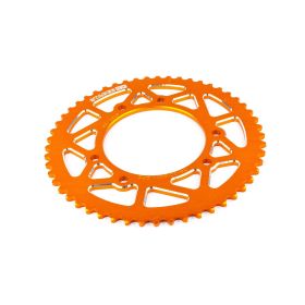 Corona 53 denti Stage6 Arancio per derbi drd pro