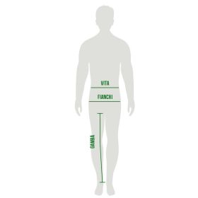 Pantaloni ACERBIS Off Road MX track inc bianchi/neri