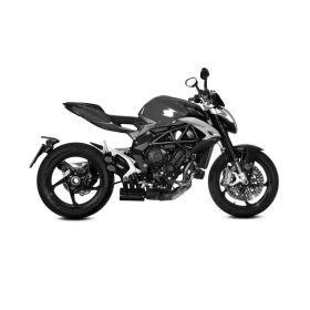 MIVV Speed Edge Black Silencieux à enficher Homologué pour MV AGUSTA Brutale 800/RR