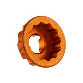 SIP PERFORMANCE protection front drum nut SW22 orange for Vespa PK50/125/S