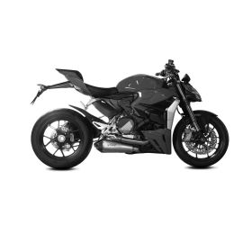 MIVV Delta Race Slip-on Auspuff aus Edelstahl für DUCATI Streetfighter V2