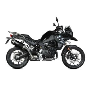 Silencieux Slip-On MIVV certifié SPEED EDGE noir pour BMW F 800 GS