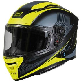Casco integrale ORIGINE PISTA BT ELEMENTARY giallo fluo/nero opaco