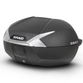SHAD Complete kit SH47 white and SH38X carbon for HONDA Forza 750 / X-ADV 750