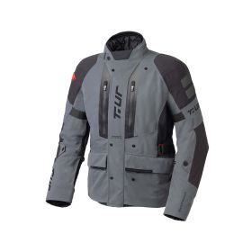 Giacca invernale T.UR SUPERCELL HYDROSCUD grigio / nero laminata