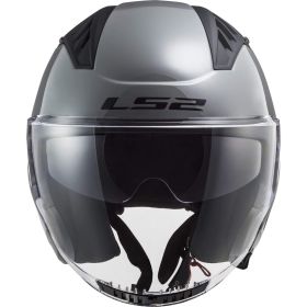 Casco Jet LS2 OF600 COPTER II Solid Grigio Nardo Lucido