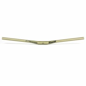 GUIDON RENATHAL V3 FATBAR LITE motocross 20 mm de rehausse en aluminium doré 31,8 mm