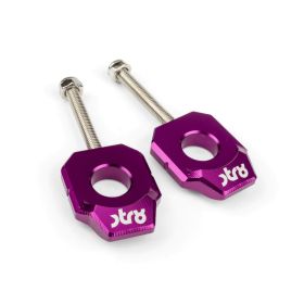 Coppia tendicatena STR8 viola DERBI 15mm