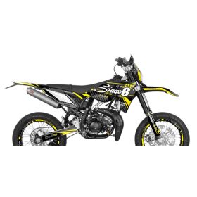 Kit grafiche deco Stage6 giallo per Sherco Sm-r 50 dopo il 2018
