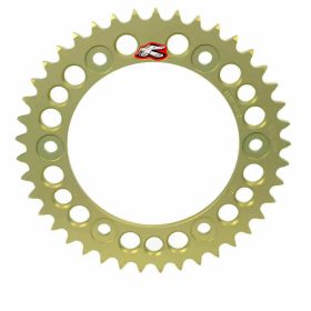 RENTHAL Motorradkranz aus anodisiertem Ergal Z44 Ultraleicht Pitch 520 für Honda