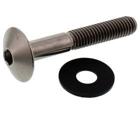 JMP Titan-Kegelkopfschraube M6x1 40mm glatt
