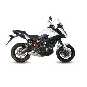 MIVV Oval Komplettauspuff aus Edelstahl für KAWASAKI Versys 650