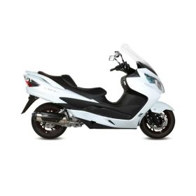 MIVV Urban komplettes Auspuffsystem genehmigt aus Edelstahl SUZUKI Burgman 400 2006-2016