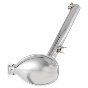 Marmitta PASCOLI M0120 125/150cc acciaio cromato per Vespa 125