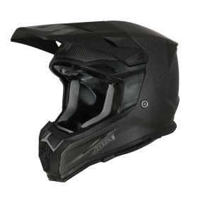Casco Motocross JUST1 J22 SOLID carbon opaco