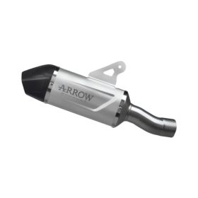 Arrow Indy Race EVO Slip-on Auspuff Aluminium mit Carby-Endkappe Sammler für BMW R 1300 GS
