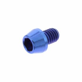 PRO-BOLT conical screw titanium M6x1 8mm anodized