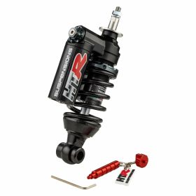 Ammortizzatore anteriore CARBONE HTR regolabile nero per Vespa 50/125