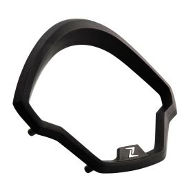 Cornice contachilometri ZELIONI nero opaco per Vespa GTS
