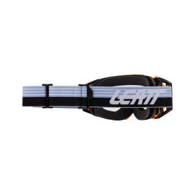 Masque cross LEATT Velocity 5.5 Cryztal orange noir lentille violette 75%