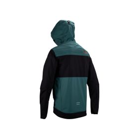 LEATT Trail 3.0 MTB-Jacke tealgrün winddicht wasserdicht 10.000 mm