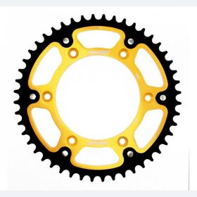 CORONA SUPERSPROX STEALTH RST NERO ORO 990 PASSO 520 - Z 48 DENTI GOLD