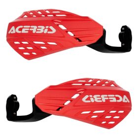 Paramani aperti ventilati ACERBIS rossi/bianchi Linear