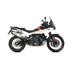 MIVV Speed Edge Slip-on Auspuff genehmigt aus Edelstahl für KTM 790 Adventure/R 2025
