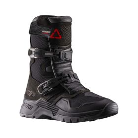 Stivali moto LEATT ADV X-Flow 7.5 Short nero chiusura SideLock