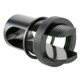 SIP Aluminum CNC Luggage Rack Clamp D.18.5mm Black