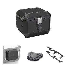 GIVI TREKKER ALASKA schwarz 44L Topcase-Kit für BMW R 12 G/S