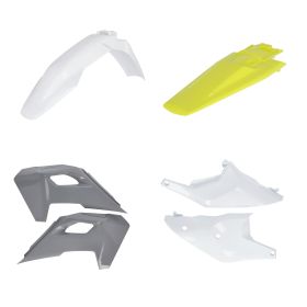 Kit carene 6 pezzi ACERBIS modello 2023 giallo/bianco/grigio per HUSQVARNA