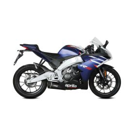 MIVV Delta Race Vollschwarzes Auspuff für APRILIA RS 125