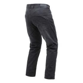 Jeans moto TUCANO URBANO ZENO SHORT nero omologati in denim stretch