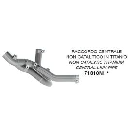 ARROW titanium racing connector for Ducati Panigale V2/V2S